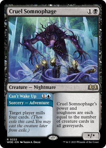 Image for Cruel Somnophage (222) [Wilds of Eldraine]
