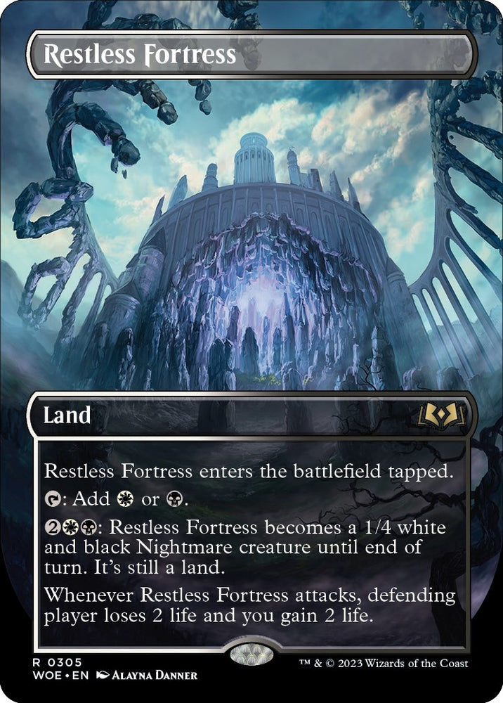 Image for Restless Fortress (Borderless) (305) [Wilds of Eldraine]