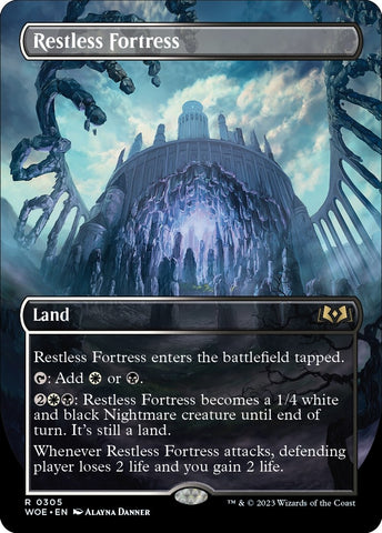 Image for Restless Fortress (Borderless) (305) [Wilds of Eldraine]