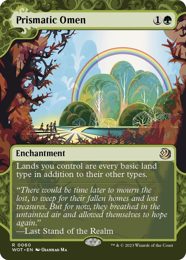 Image for Prismatic Omen (60) [Wilds of Eldraine: Enchanting Tales]