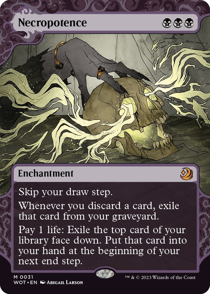 Image for Necropotence (31) [Wilds of Eldraine: Enchanting Tales]