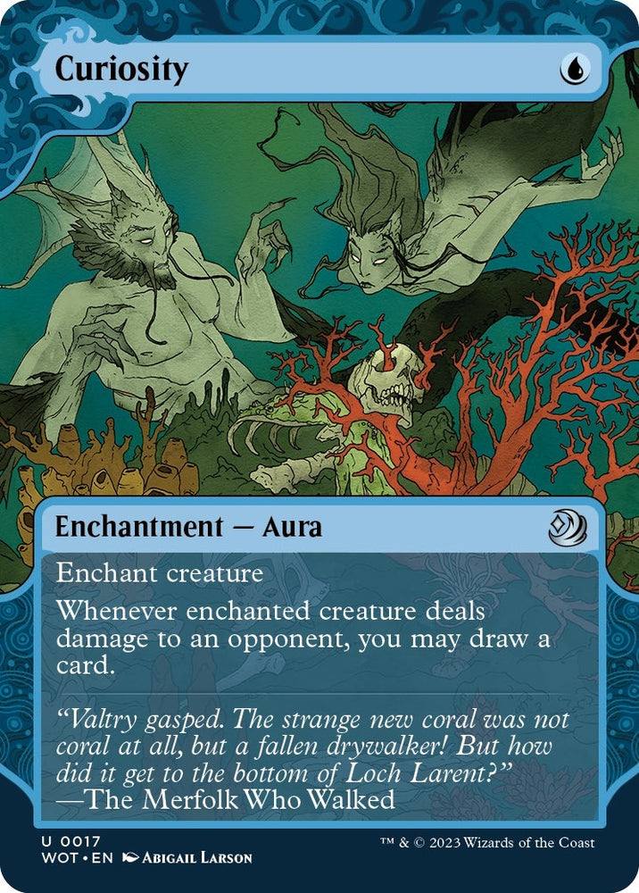 Image for Curiosity (17) [Wilds of Eldraine: Enchanting Tales]
