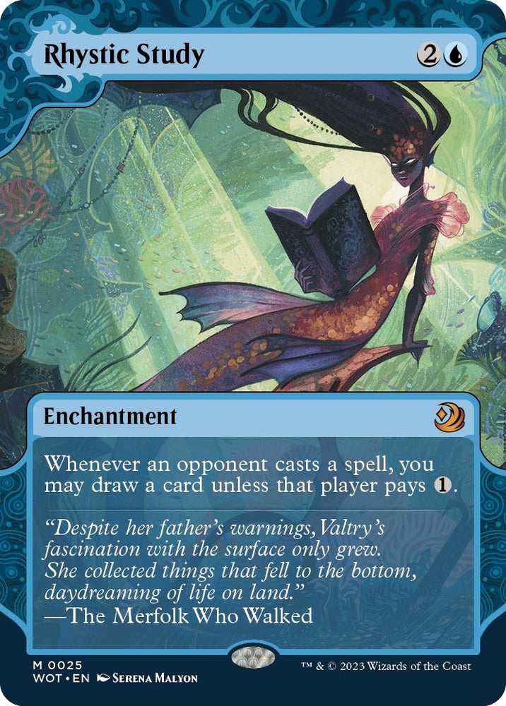 Image for Rhystic Study (25) - Magic: The Gathering