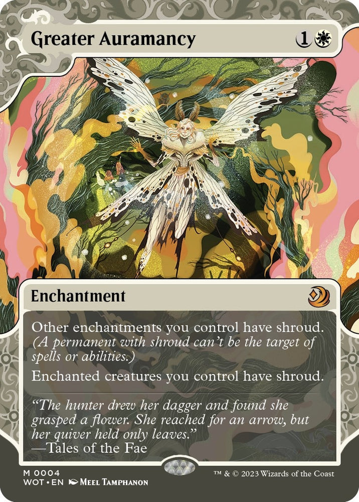 Image for Greater Auramancy (4) [Wilds of Eldraine: Enchanting Tales]