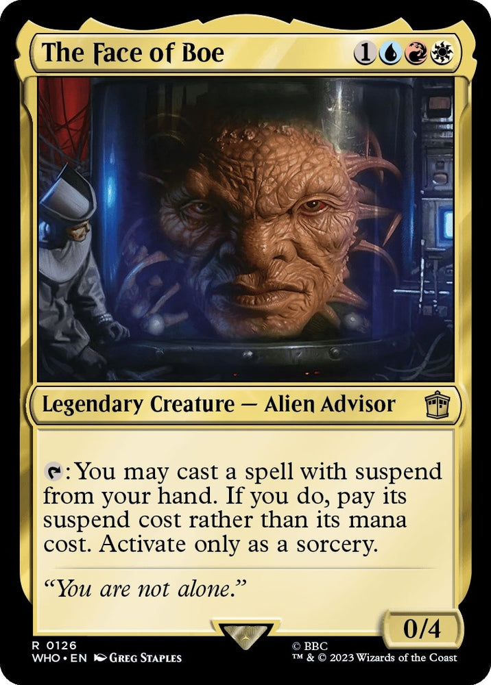 Image for The Face of Boe (126) - Magic: The Gathering