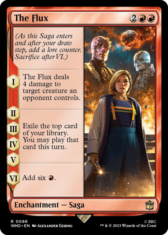 Image for The Flux (86) [Universes Beyond: Doctor Who]