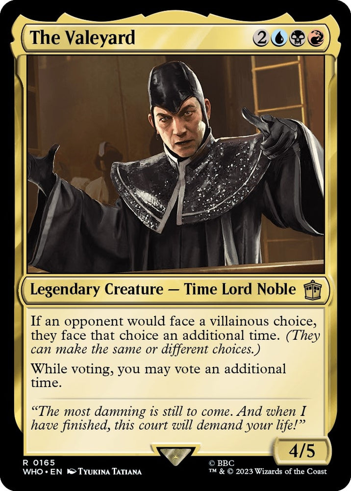 Image for The Valeyard (165) - Magic: The Gathering