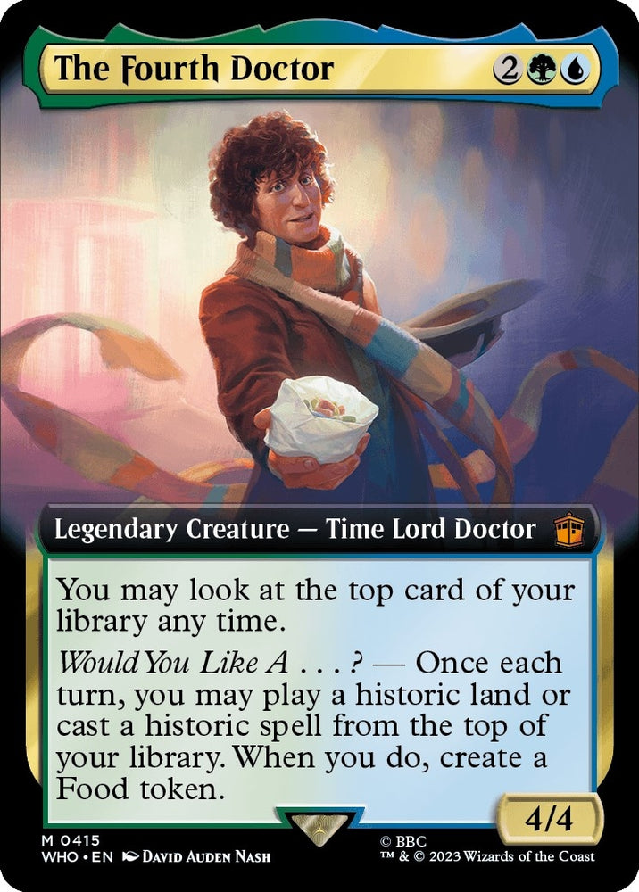 Image for The Fourth Doctor (Extended Art) (415) [Universes Beyond: Doctor Who]