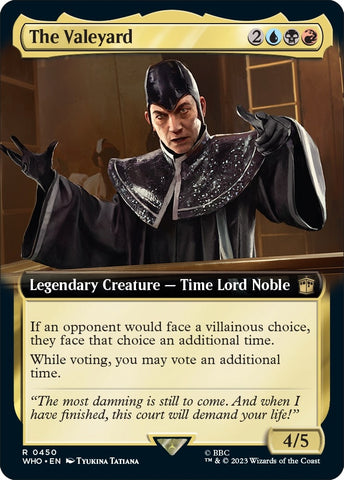Image for The Valeyard (Extended Art) (450) [Universes Beyond: Doctor Who]