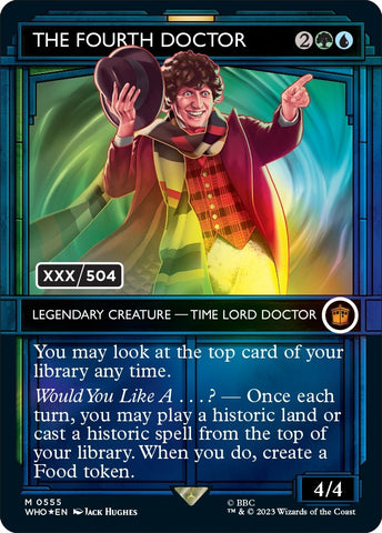 Image for The Fourth Doctor (Serial Numbered) (555) [Universes Beyond: Doctor Who]
