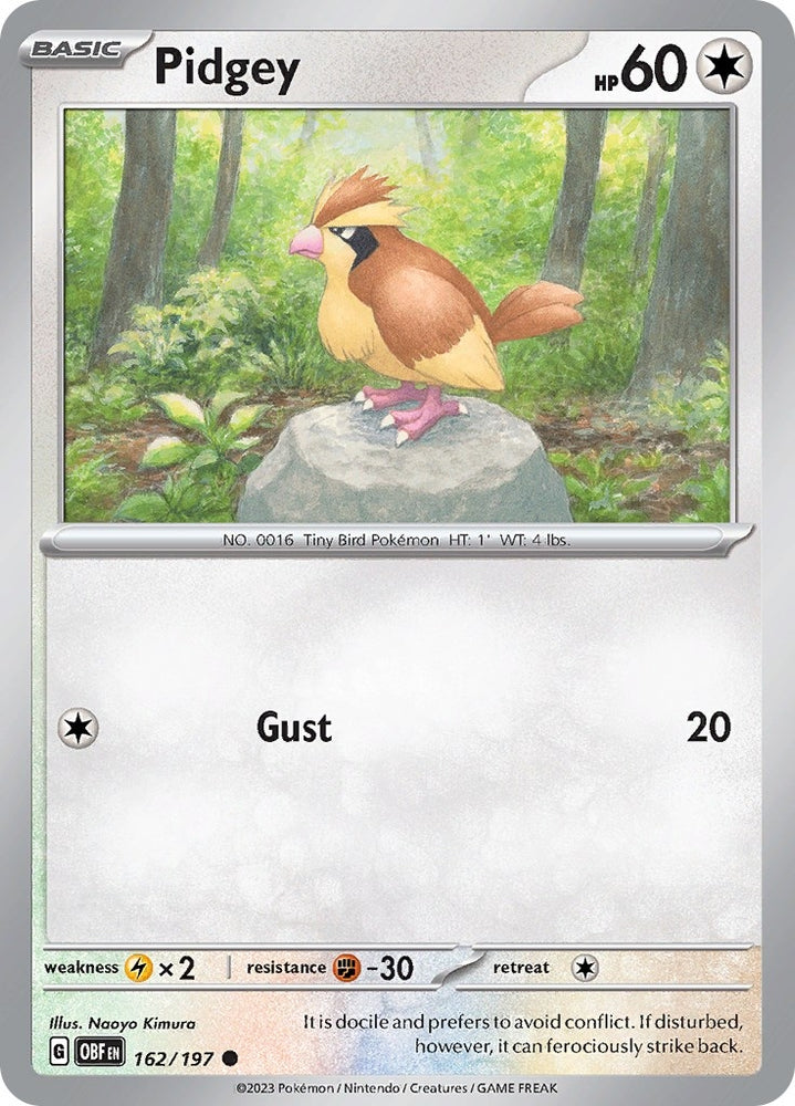 Image for Pidgey (162/197) (OBF)