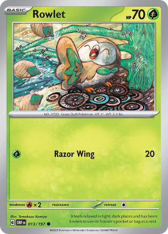 Image for Rowlet (013/197) (OBF)