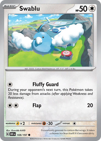 Image for Swablu (169/197) (OBF)
