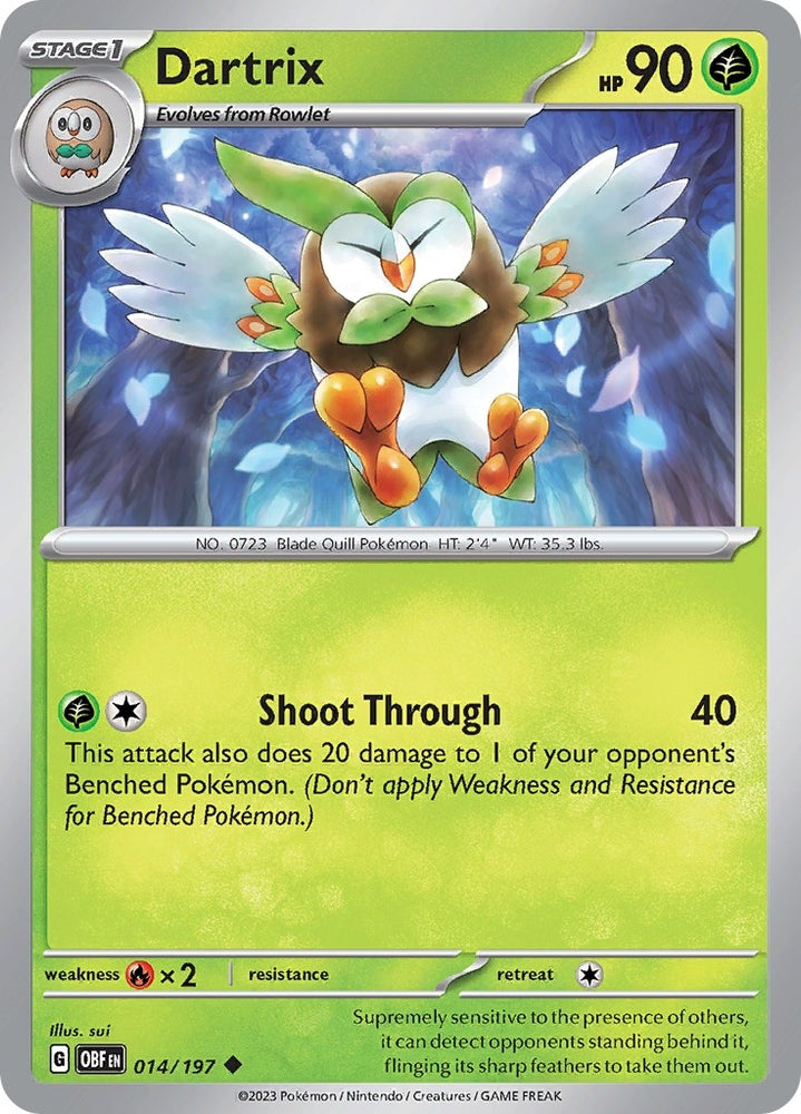Image for Dartrix (014/197) (OBF)