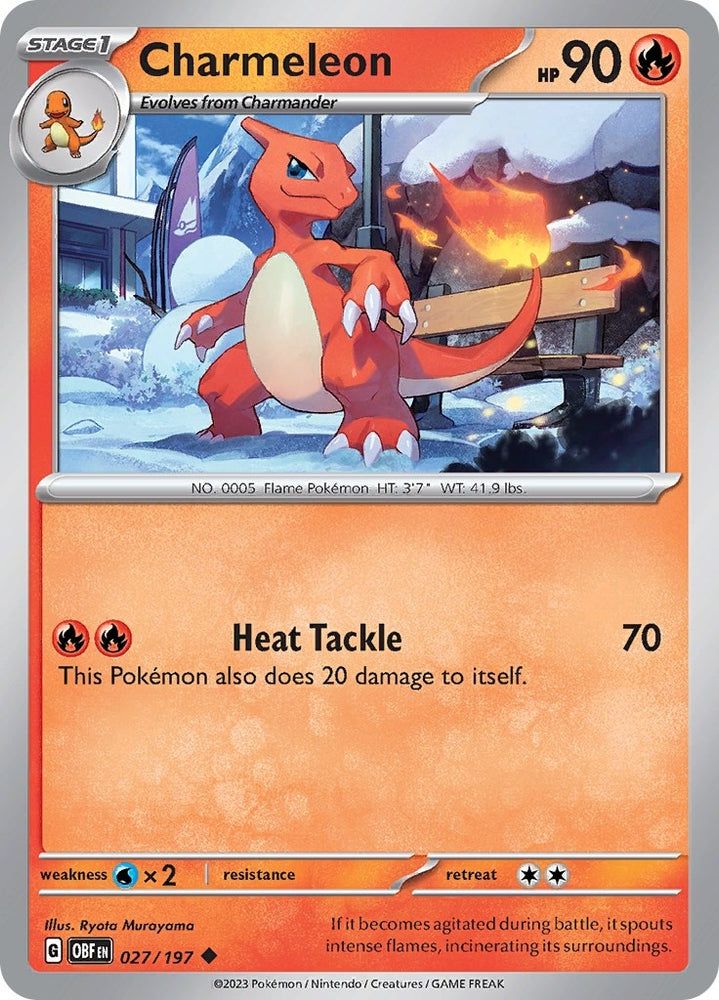 Image for Charmeleon (027/197) (OBF)
