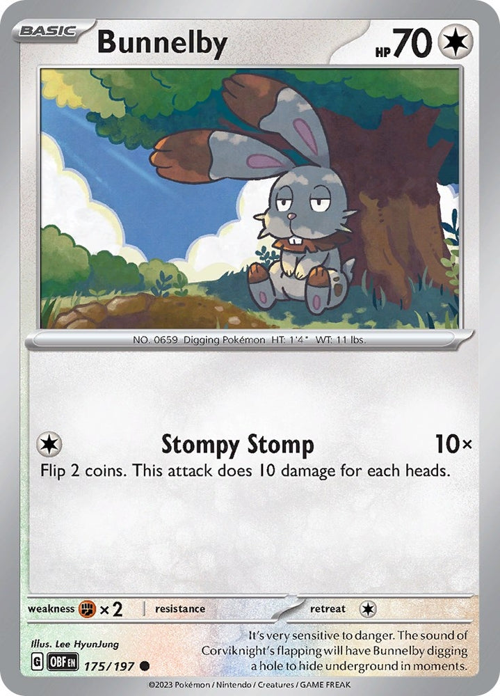 Image for Bunnelby (175/197) (OBF)