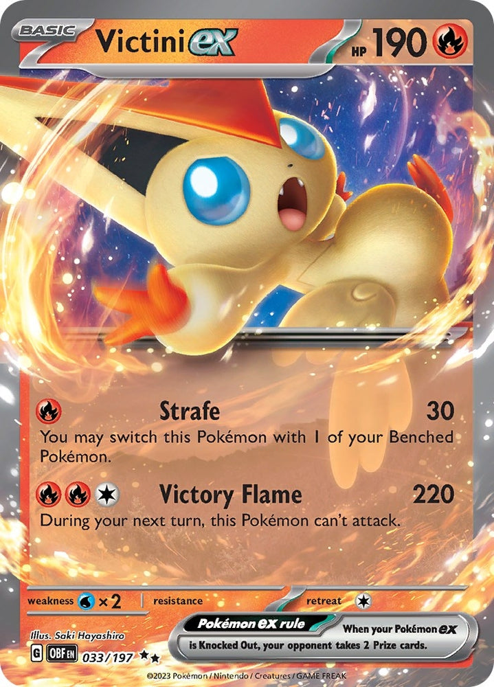 Image for Victini ex (033/197) (OBF)