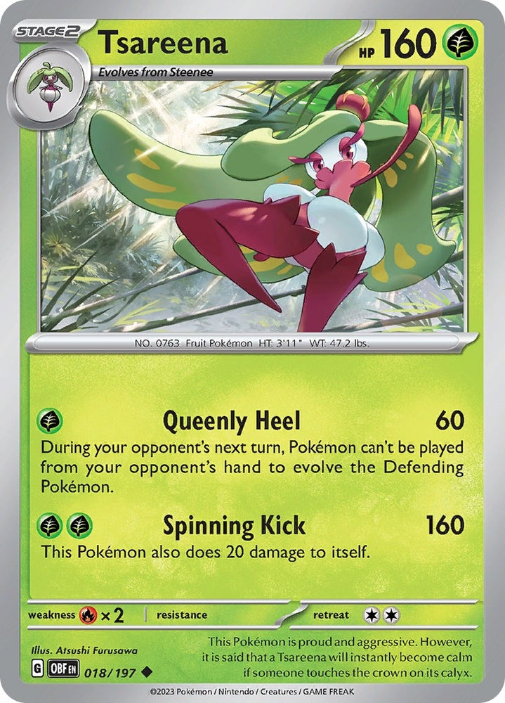 Image for Tsareena (018/197) (OBF)