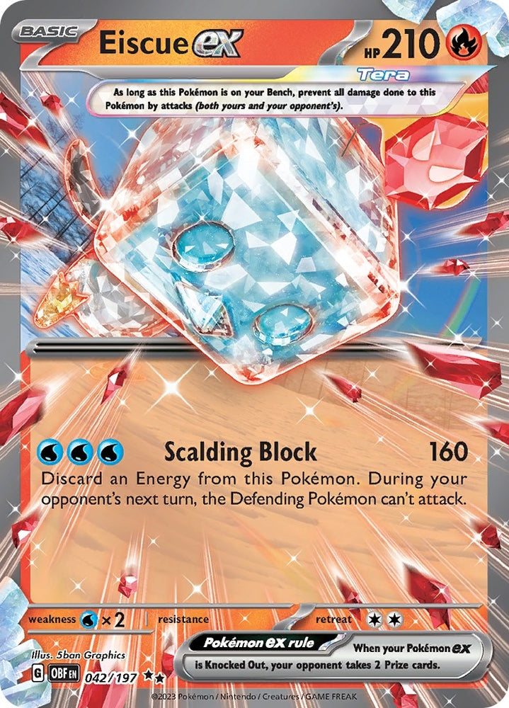 Image for Eiscue ex (042/197) (OBF)