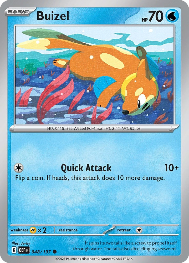 Image for Buizel (048/197) (OBF)