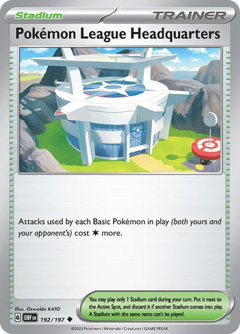 Image for Pokemon League Headquarters (192/197) (OBF)