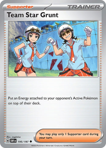Image for Team Star Grunt (195/197) (OBF)