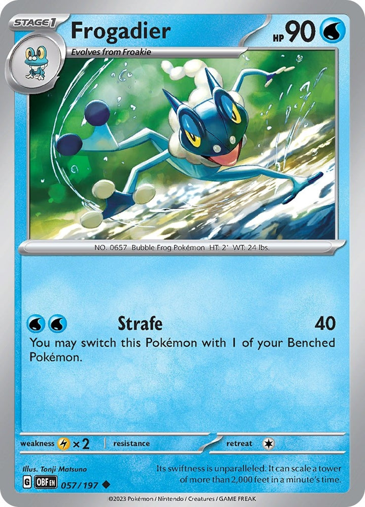 Image for Frogadier (057/197) (OBF)