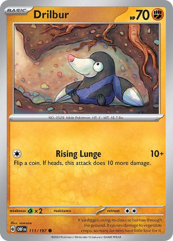 Image for Drilbur (111/197) (OBF)