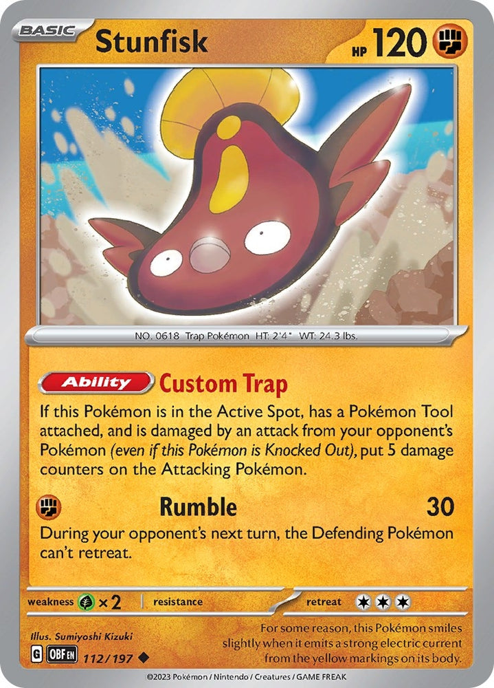 Image for Stunfisk (112/197) (OBF)