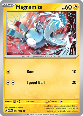 Image for Magnemite (063/197) (OBF)