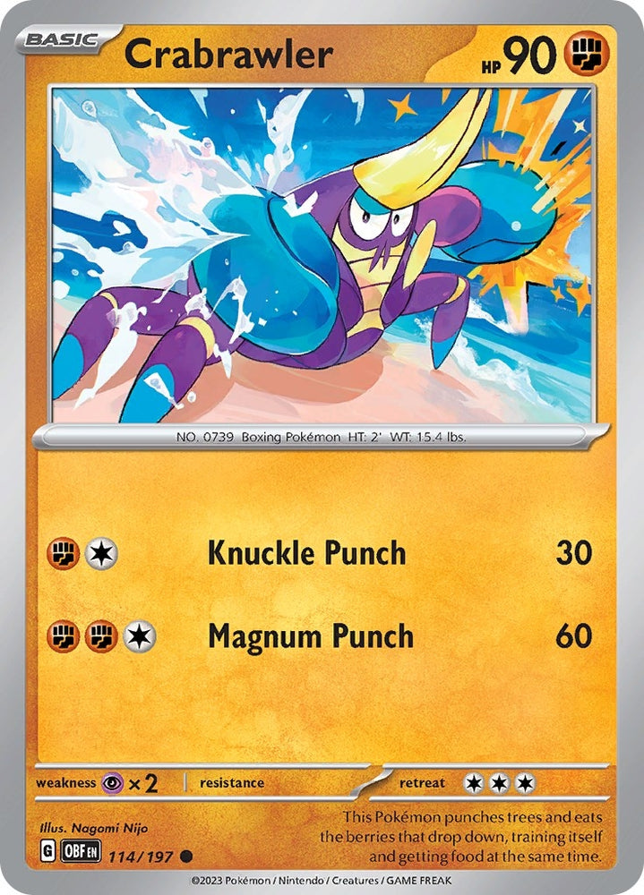 Image for Crabrawler (114/197) (OBF)