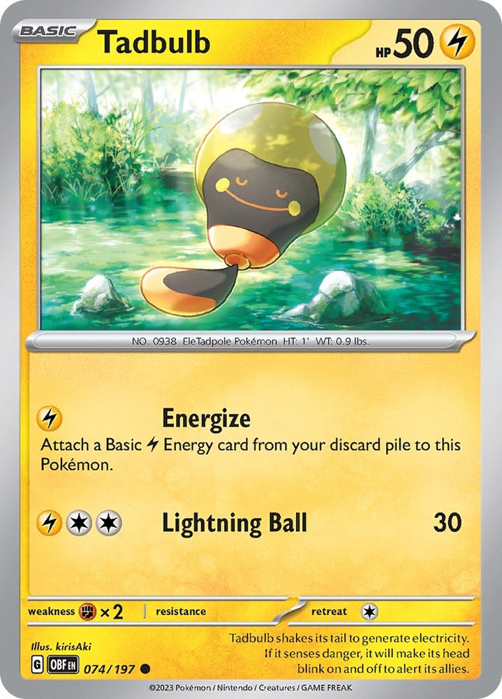Image for Tadbulb 074/197 (074/197) (OBF)
