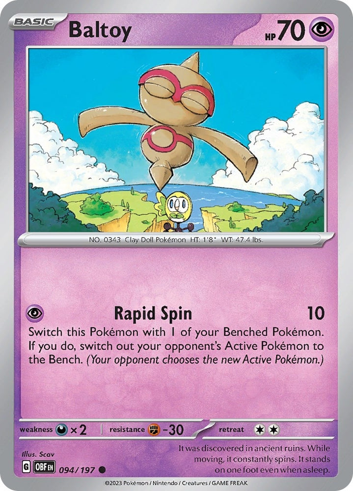 Image for Baltoy (094/197) (OBF)