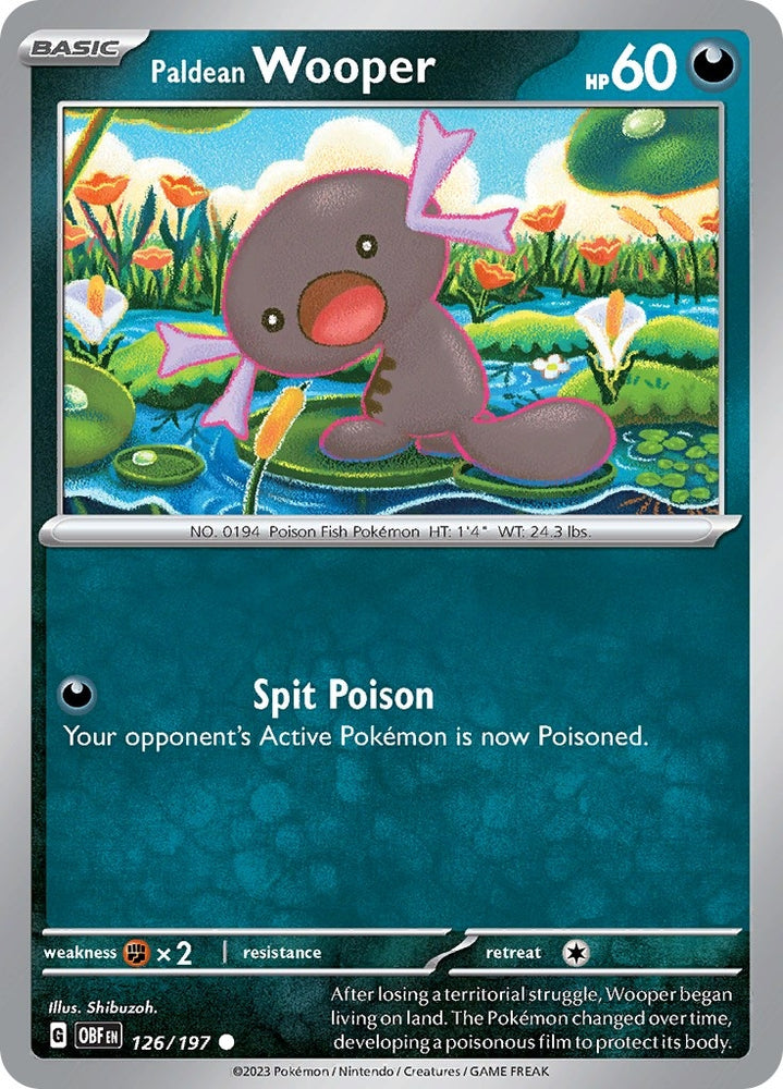 Image for Paldean Wooper - 126/197 (126/197) (OBF)