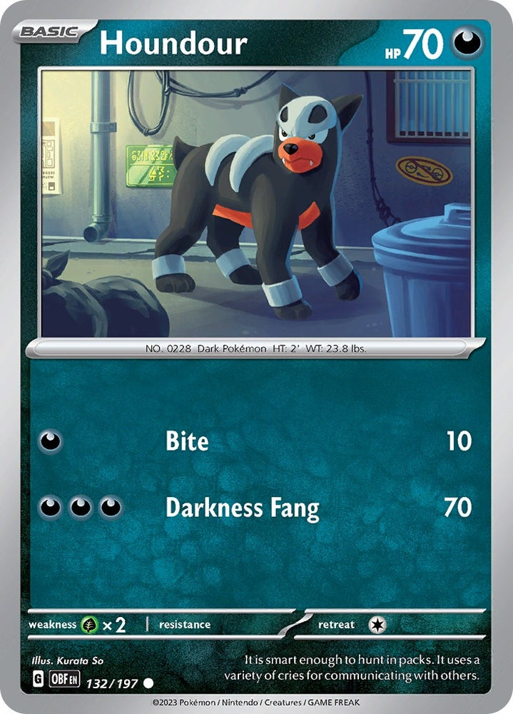 Image for Houndour - 132/197 (132/197) (OBF)