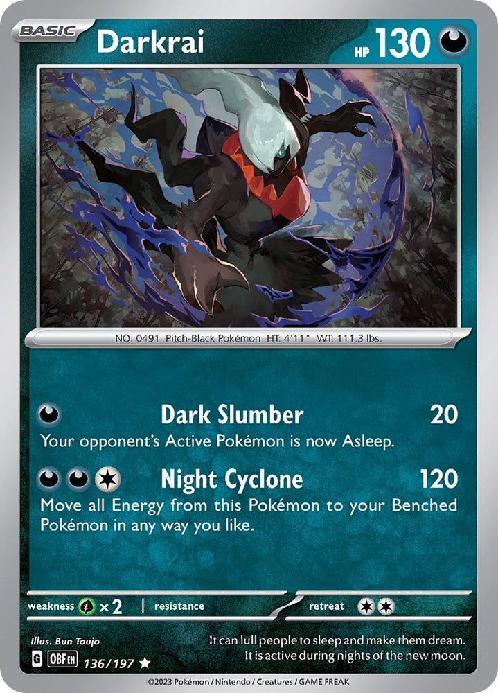 Image for Darkrai (136/197) (OBF)