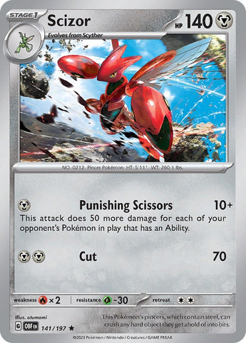 Image for Scizor (141/197) (OBF)