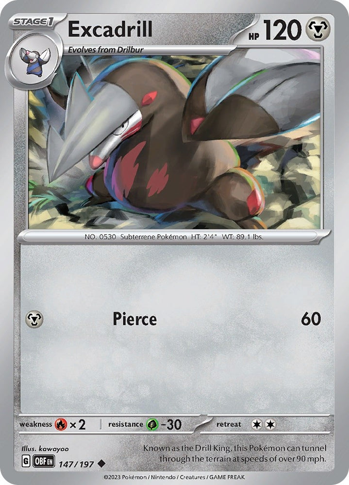 Image for Excadrill (147/197) (OBF)