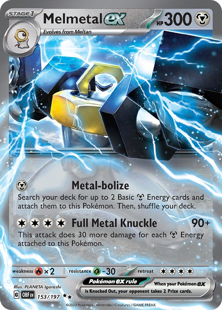 Image for Melmetal ex (153/197) (OBF)