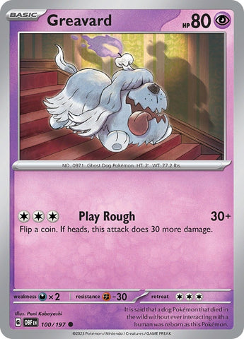 Image for Greavard - 100/197 (100/197) (OBF)