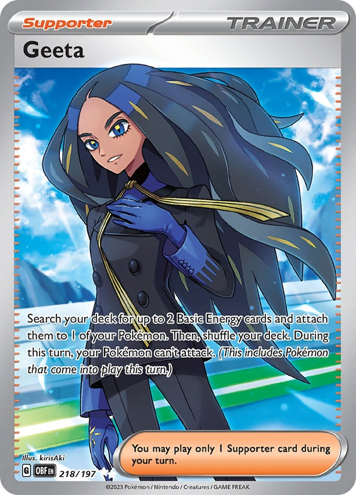 Image for Geeta (218/197) (OBF) - Pokemon
