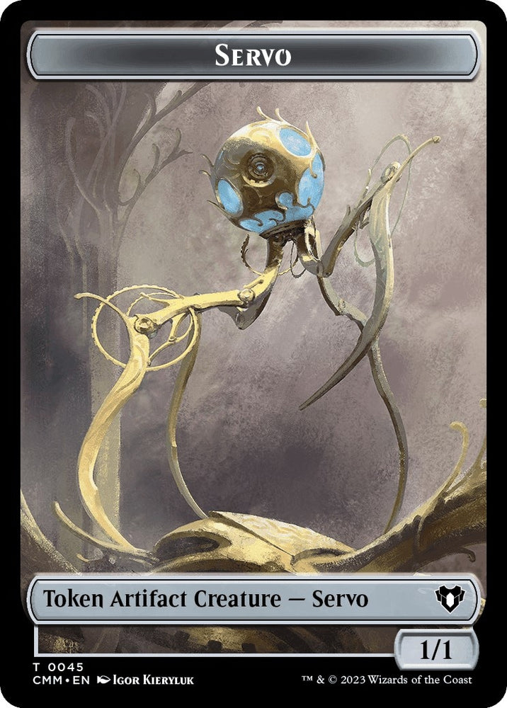Image for Servo // Assassin Double-Sided Token (45 // 14) [Commander Masters]