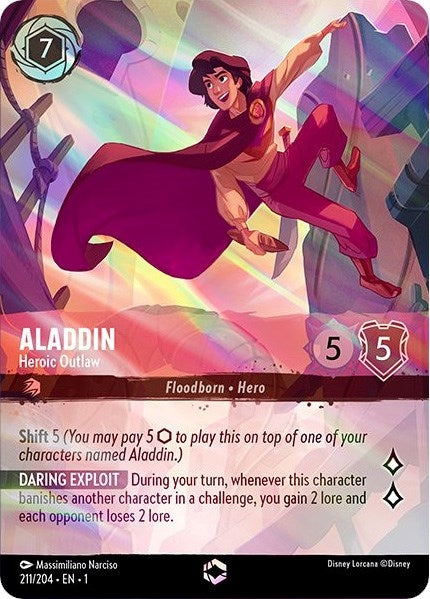 Image for Aladdin - Heroic Outlaw (Enchanted) (211/204) [The First Chapter]
