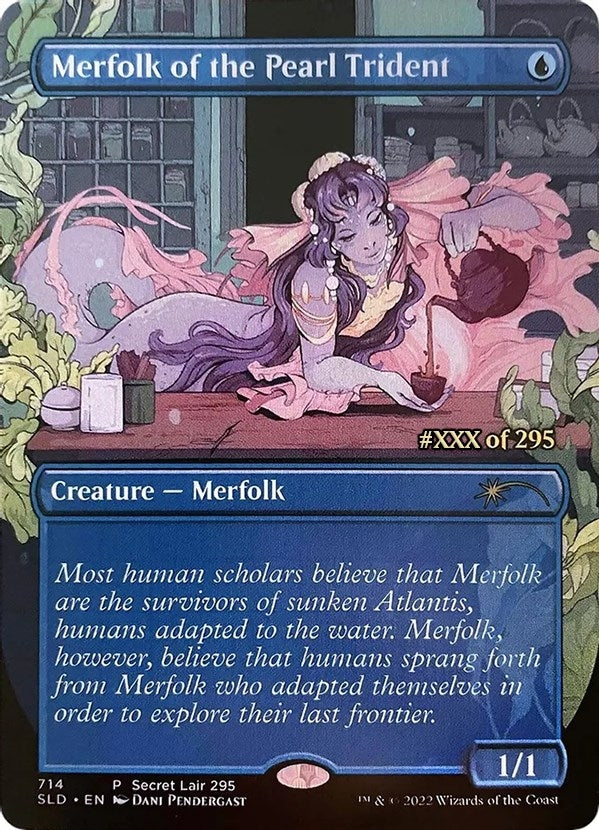 Image for Merfolk of the Pearl Trident (Serial Numbered) (714) [Secret Lair Drop Series]