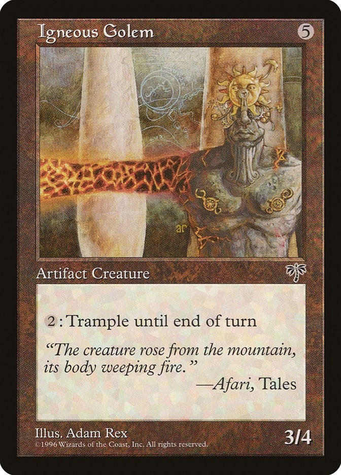 Image for Igneous Golem [Mirage]