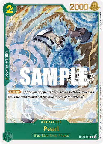 Pearl (Store Championship Participation Pack Vol. 2) (OP03-031) (One Piece Promotion Cards)