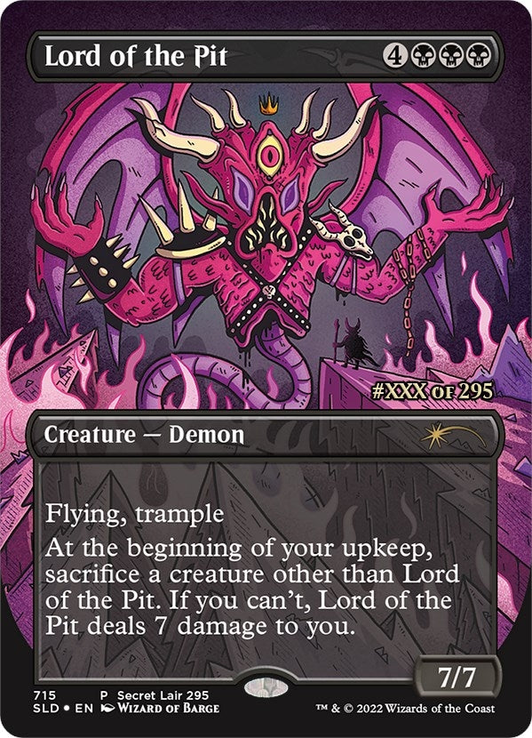 Image for Lord of the Pit (Serial Numbered) (715) [Secret Lair Drop Series]