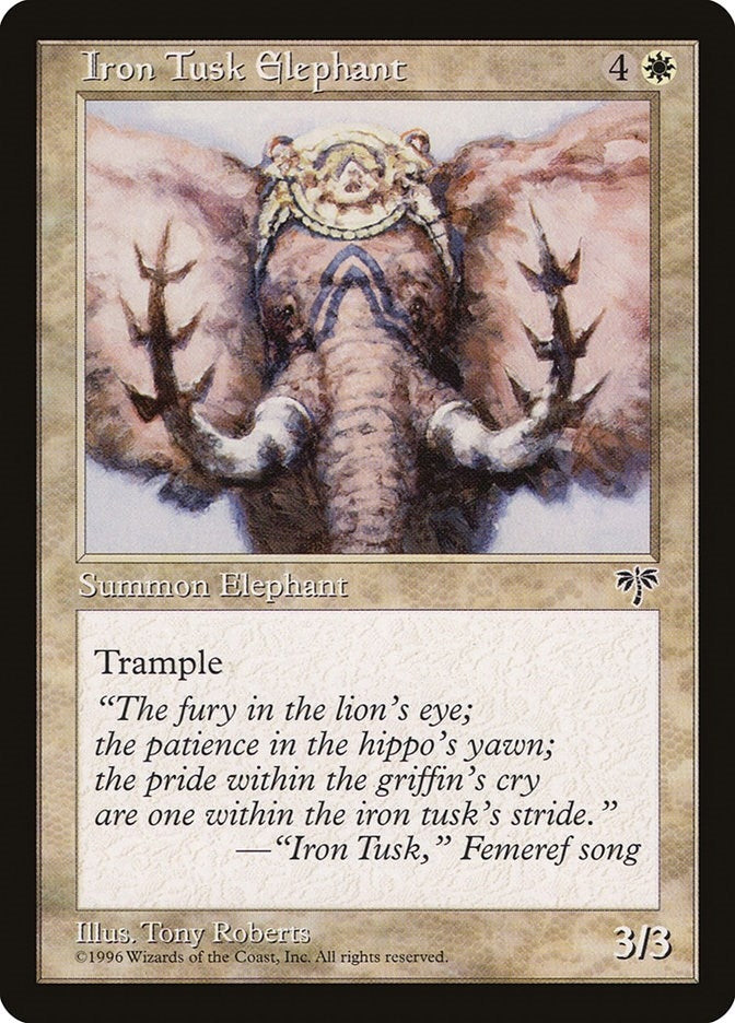Image for Iron Tusk Elephant [Mirage]