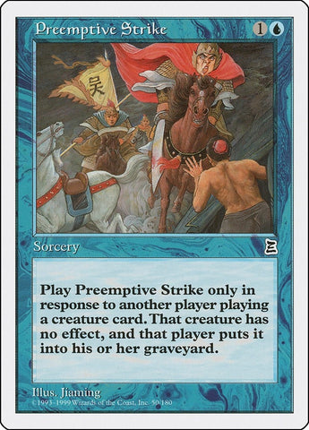 Image for Preemptive Strike (50) - Magic: The Gathering