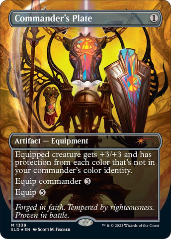 Image for Commander's Plate (1339) (1339) [Secret Lair Drop Series]